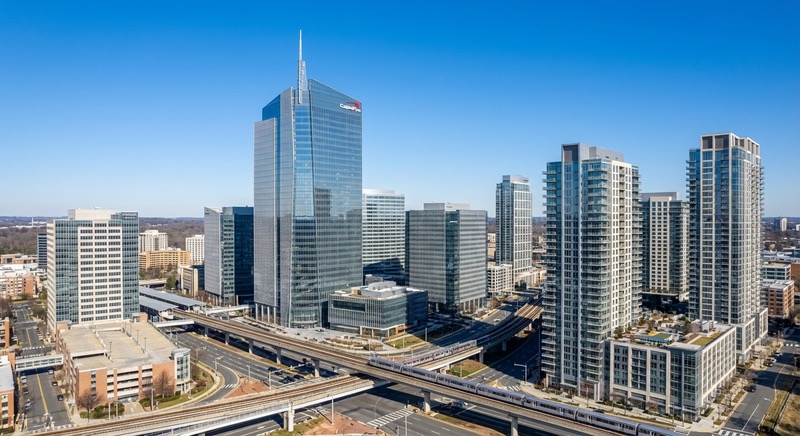Tysons skyline near Vienna, Virginia